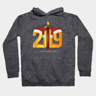Merry Christmas and happy new year 2019 Hoodie